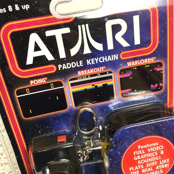 Atari Keychain Pong/Breakout/Warlords Vtg  2006 - Picture 3 of 12